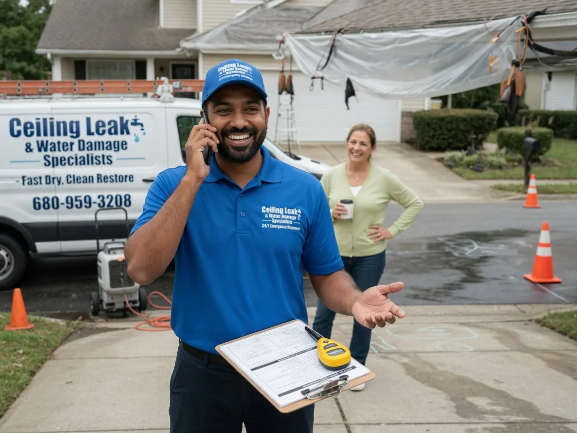 Ceiling Leak Cleanup Zarephath, NJ FAQs